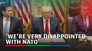 Trump Says Nato Failed To Back U.s. In Iran Conflict, Questions Reliability Abs-Cbn News