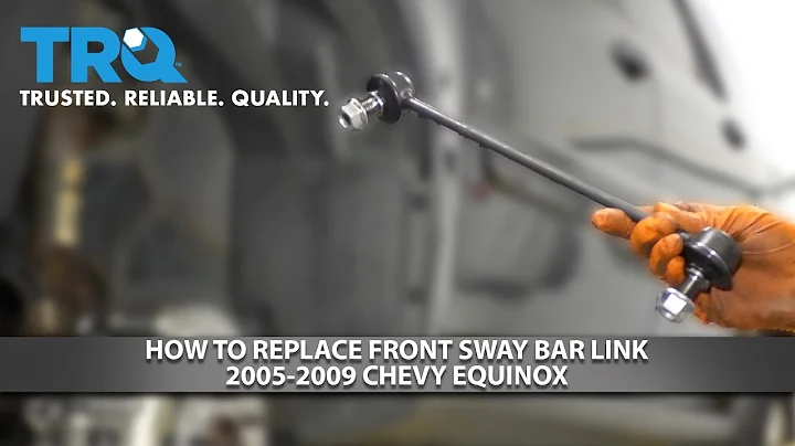 How to Replace Front Sway Bar Links 2005-2009 Chevy Equinox