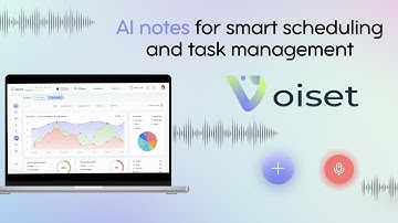 AI notes for smart scheduling and task management. Dashboard & Features