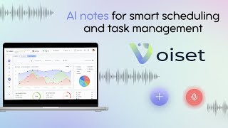 AI notes for smart scheduling and task management. Dashboard & Features