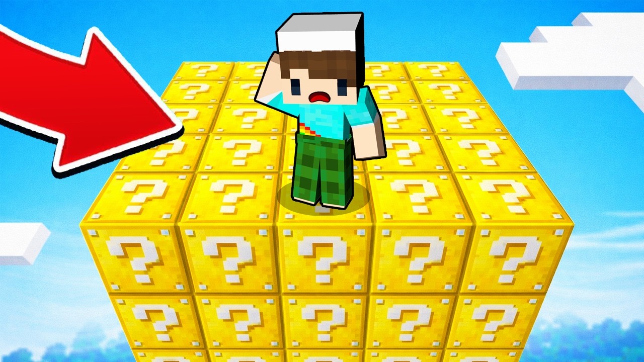 WOW!! BOCIL TAMATIN 100 LAPIS TOWER LUCKY BLOCK 💪🔥