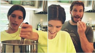 Marvel's 'Starlord' Chris Pratt Crashes Wife Katherine Schwarzenegger's Quarantine Baking Session