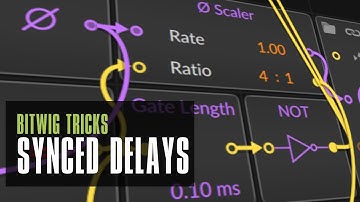 Create Delays with Swing & Shuffle in Bitwig