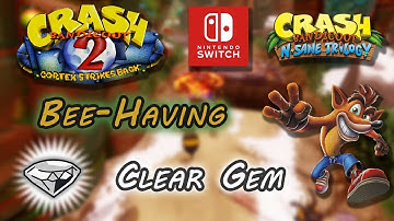 Bee-Having - Clear Gem ⚪💎 (All boxes) ~ Crash Bandicoot 2: Cortex Strikes Back