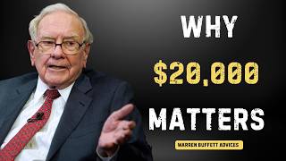 Warren Buffett: Why Things Change After Your First $20,000