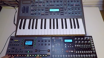 Liquid - Octatrack, Analog 4, Virus Jam.