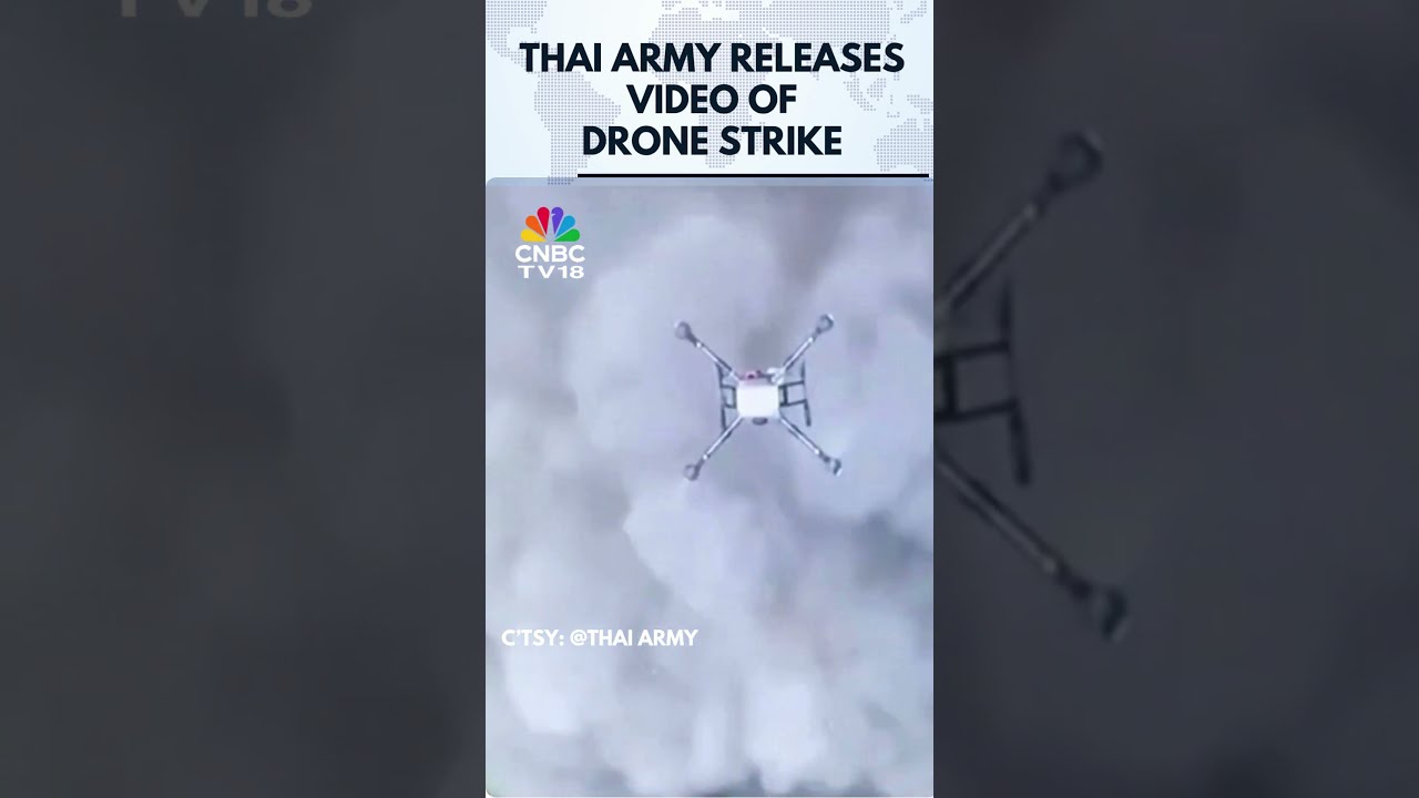 Thai Army Releases Video Showing What They Say Are Its Drones Striking Cambodian Arms Depot N18G