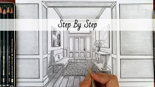 How To Draw A Foyer (Entryway) in One Point Perspective | Step By Step
Hey guys, This video is a Step By Step version of drawing A Foyer (Entryway) in One Point Perspective.
❤ SUBSCRIBE if youre new to my channel & click on the bell 🔔 so you never miss a new video:
https://www.youtube.com/channel/UCukTZuF_iKtXJdd4DaBy3rw
❤ Lets stay in touch!
Facebook: https://www.facebook.com/radwaelsayedart
Instagram: https://www.instagram.com/radwa_elsayed_art/
Redbubble: https://www.redbubble.com/people/CandyBrush
Shop My favorite products from this video HERE:
https://www.amazon.co.uk/shop/candybrush
Materials:
Black Sakura Micron 08,02: https://amzn.to/3f6oMt3
Pencils:https://amzn.to/2P0eEXP
Stump: https://amzn.to/2P0dQSN
White A4 paper
Ruler
Some of these links are affiliate links! This means I get a very small commission that may benefit me financially if you buy one of the products mentioned here!
Other videos
How to Draw With Pen & Ink | Pillows | Step By Step:
https://youtu.be/irJh_k1sCf4
Drawing A Bedroom in One Point Perspective | Timelapse:
https://youtu.be/48MMDaPCfEk
Drawing a house in perspective:
https://youtu.be/LFYGeL-XqV0
How to Draw a City Street in One Point Perspective: https://youtu.be/P4NVfenQc_8
How to draw A Living Room In One Point Perspective| Step By Step:https://youtu.be/-wDZNup32CY
Music
Music: Dreams - Bensound
https://www.bensound.com
Support by RFM - NCM: https://bit.ly/2xGHypM How To Draw A Foyer (Entryway) in One Point Perspective | Step By Step