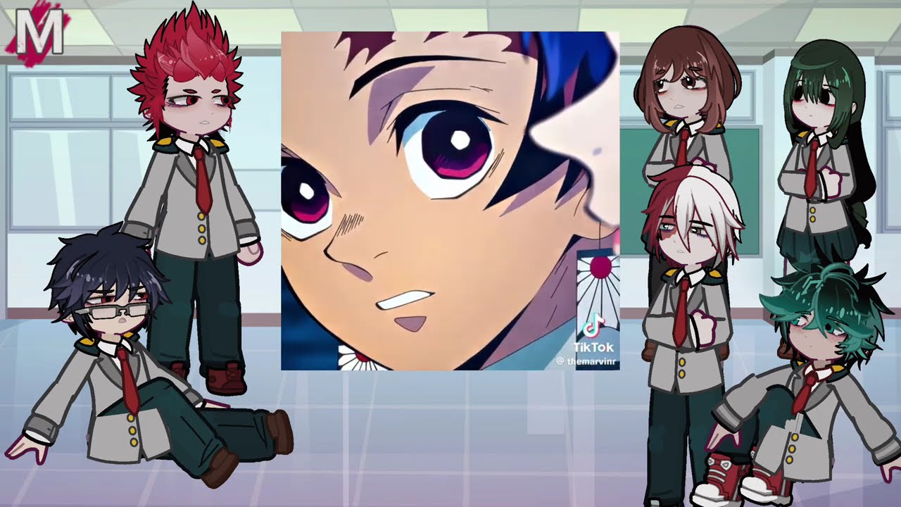 Class 1A 𝙧𝙚𝙖𝙘𝙩 𝙩𝙤 Shinobu | Demon slayer | Giyuu | MHA BNHA | deku | Gacha life