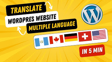 how to translate wordpress website to make it multiple language in 2024