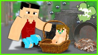 KEMAL ÇÖPLÜKTE BEBEK BULDU! 😢 - Minecraft ZENGİN FAKİR HAYATI