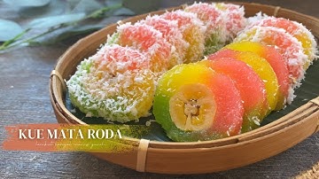 Jajanan Jadul Cantik Ekonomis! Resep Kue Mata Roda Singkong Isi Pisanv Kenyal Lembut