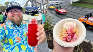 Disney’s Magic Kingdom 2023 | Eating All The New TRON Food & Riding The PeopleMover | Disney World