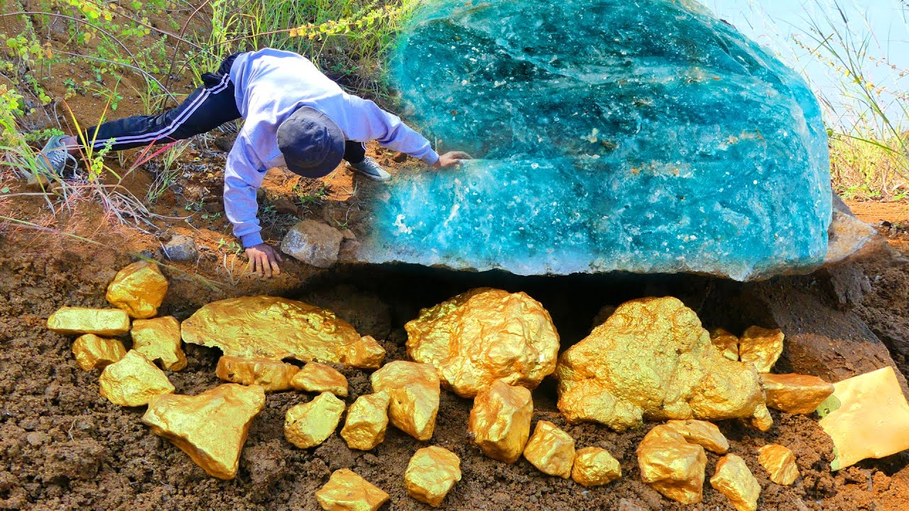 Can You Mine Diamond With Gold Excellent gold and diamond mining process. I dug gold with a huge