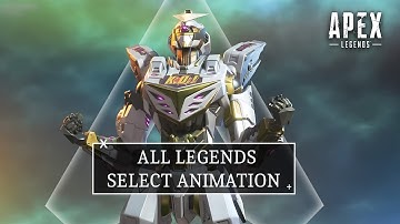 Intro Select Animation of All Available Legends Showcase Video