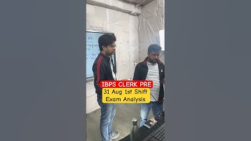 IBPS Clerk 31 Aug 1st Shift Exam Analysis 🛑 #ibps #ibpsclerk #ibpsclerkanalysis #adda247 #shorts