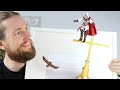 Jumping FROM THE TOP (Assassin's Creed 2) Ezio Tribute with Clay & Cardboard