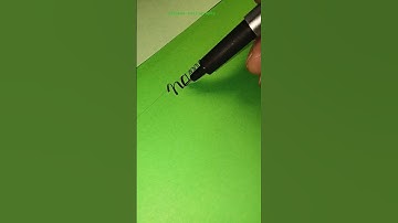 how to write name in cursive writing #shorts #handwriting #cursivewriting#calligraphy #youtubeshorts