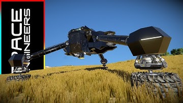 The Tri Skitter Hybrid Hovercraft! - Space Engineers