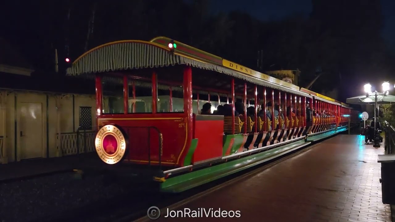 2/20/26 Pre: The Disneyland Railroad: Fred Gurley 3 departs New Orleans Square-1