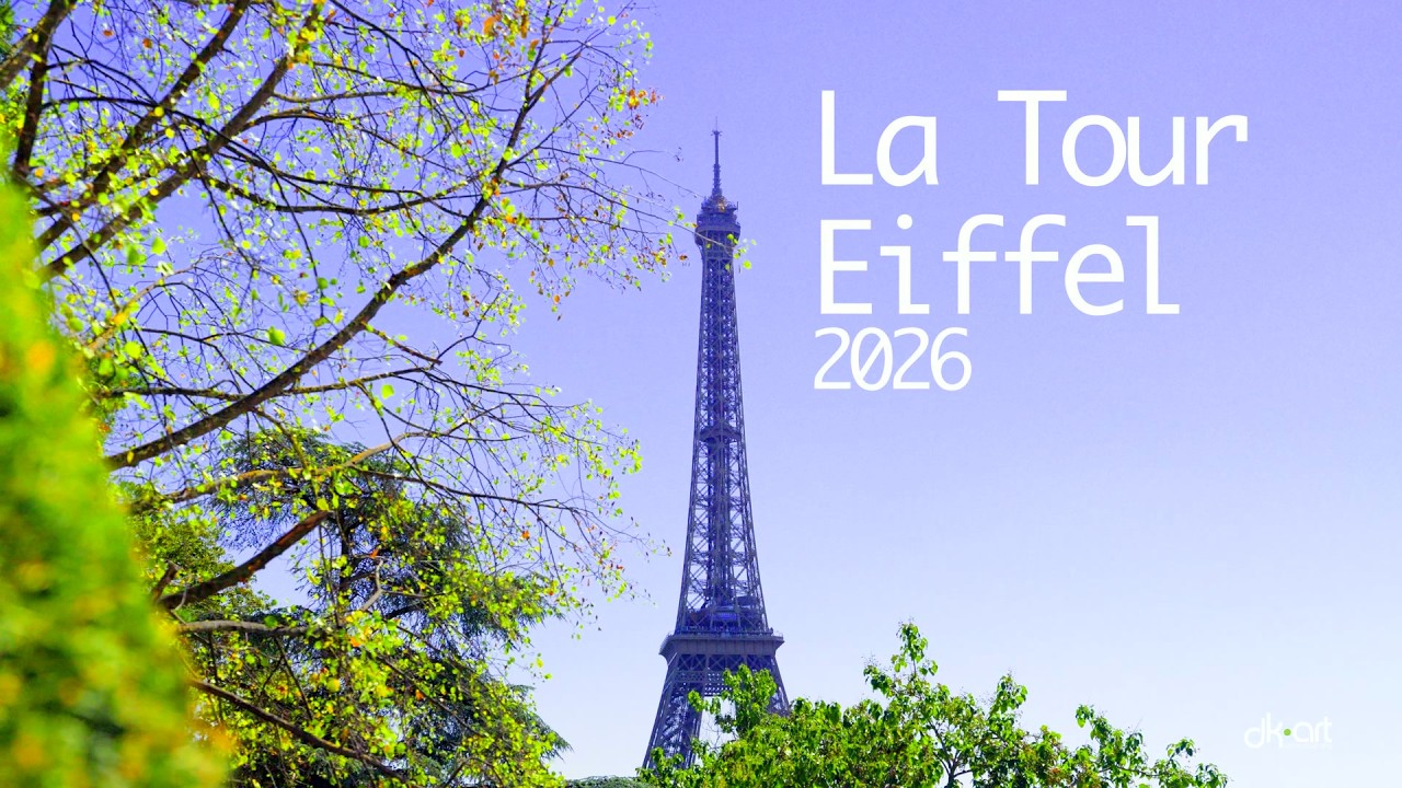 🇫🇷 FRANCE | PARIS | La Tour Eiffel 2026 | 8K | HDR
