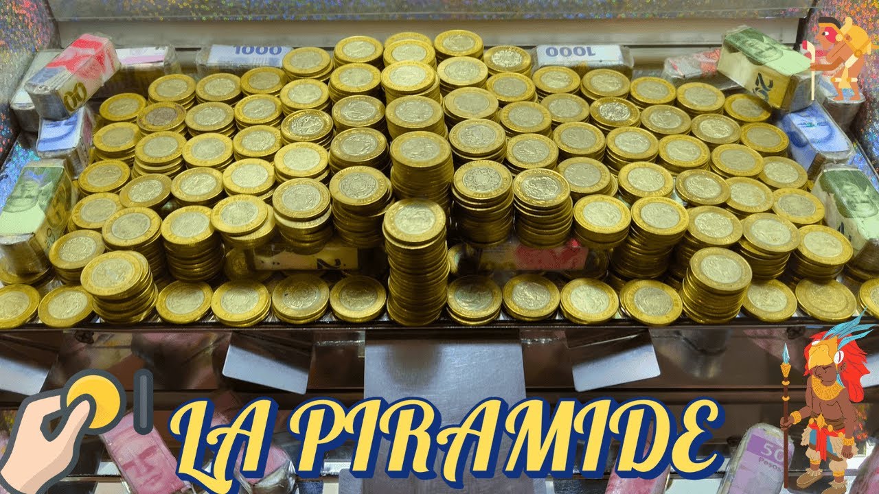 ¡La Máquina Tapizada de Monedas! Pirámide Gigante + Reto con $3000 08/59