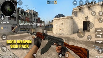 CSGO Weapon Pack Skin  |  Counter:Strike Source Mobile (CSS MOBILE)