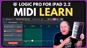 New LEARN MIDI Feature in Logic Pro for iPad 2.2