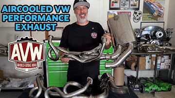 Aircooled VW Exhaust System Breakdown for Big VW Power!