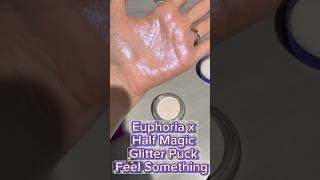 EUPHORIA X HALF MAGIC GLITTER PUCK FEEL SOMETHING SWATCHES & LOOKS