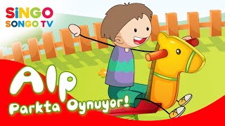 ALP Parkta Oynuyor 🪁 – SingoSongo TV I İsme Özel Çocuk Şarkıları 🎶 Resimi