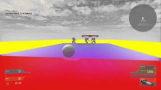 UDK minigame gun soccer.avi screenshot 2