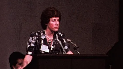 Elizabeth Reid at the 1975 World Conference of the...