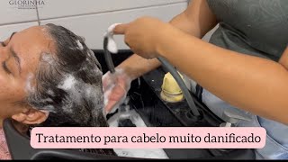 TRATAMENTO PARA CABELO MUITO DANIFICADO - COMO CUIDAR DE UM CABELO RESSECADO E QUEBRADIÇO?