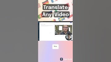 How to Translate The Language of Any Video | Online Video Translator #shorts