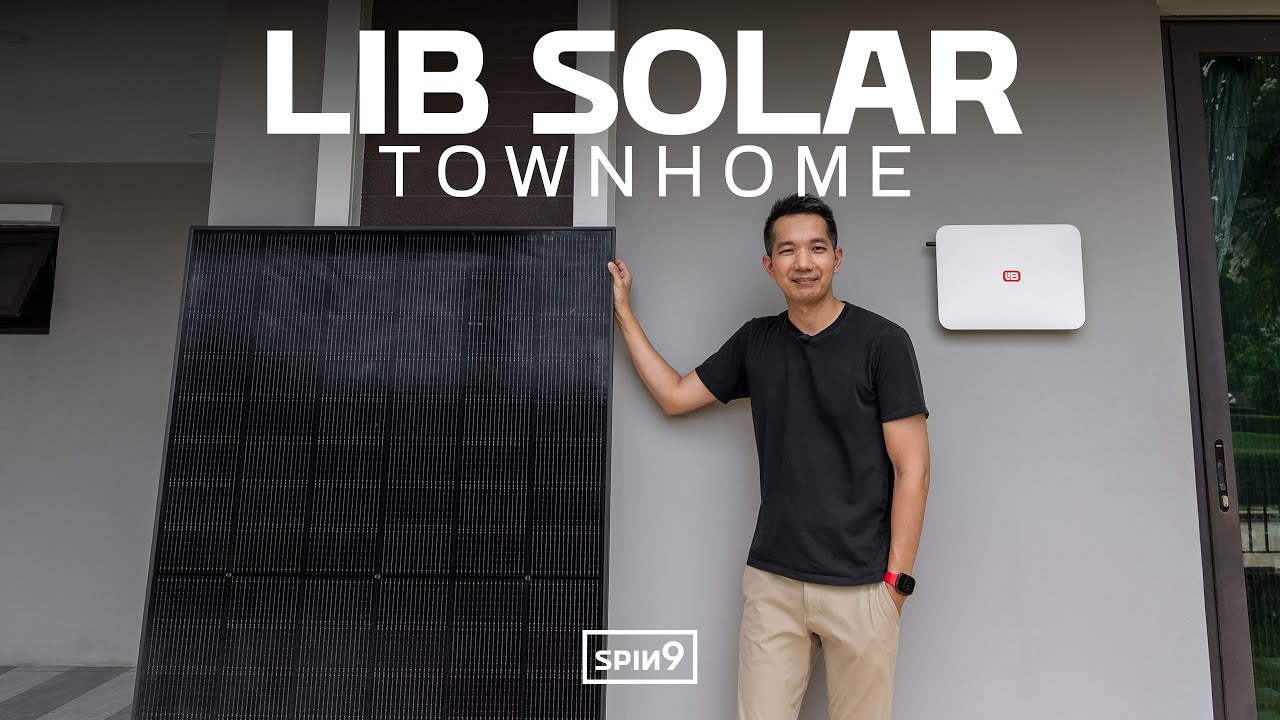 [SPIN9] LIB Solar Townhome — หลังคาเล็กก็ติดโซลาร์ได้ โซลูชั่นโซลาร์เซลล์สำหรับบ้านทาวน์โฮม