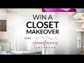 Win a closet makeover from closet factory colorado