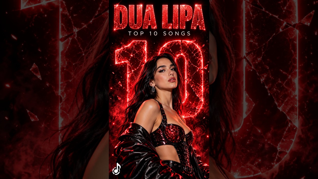 Top 10 Dua Lipa Songs You Must Hear 🔥 #Shorts #hitsongs