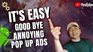 Paano tanggalin yung mga pop up ads using this Alternative method tutorial