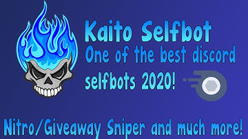 Kaito Selfbot | Discord selfbot 2020 | Fast nitro sniper