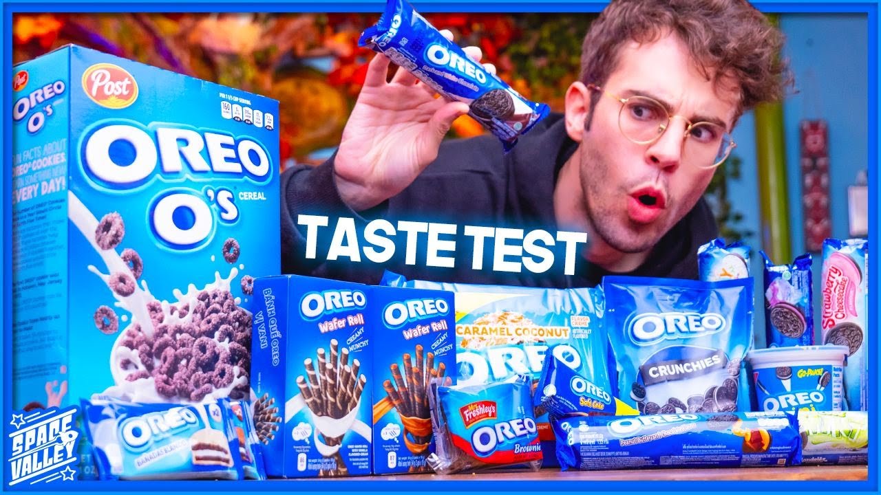 Assaggiamo TUTTI i PRODOTTI OREO!