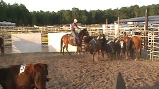 Taylor & Drew having a blast Ranch Sorting!:)