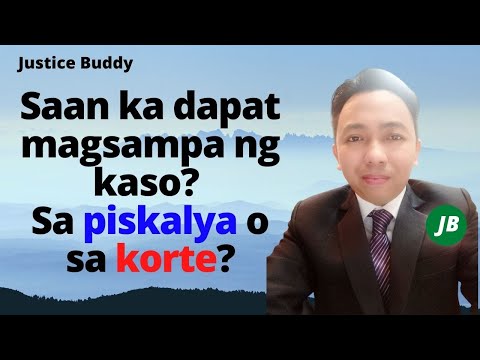 Video: Pagsasaalang-alang Ng Mga Kaso Sa Korte Kapag Nagsasampa Ng Isang Counterclaim