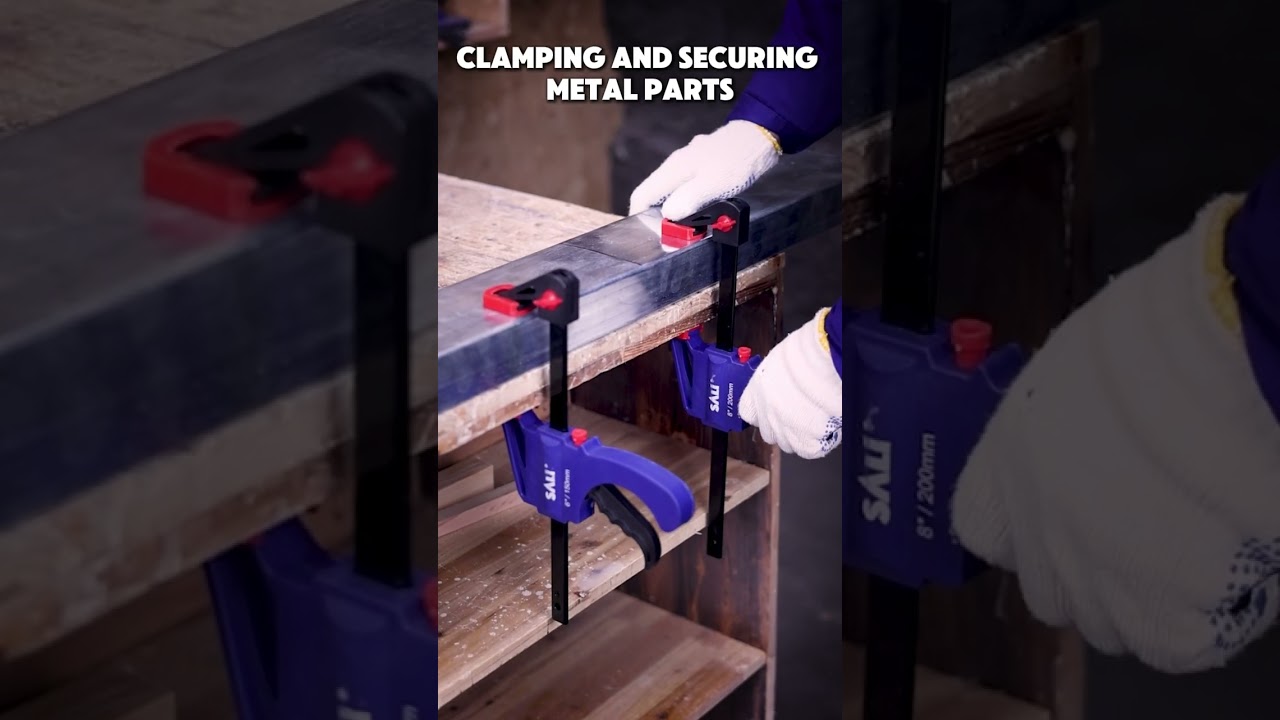 SALI QUICK RELEASE F-CLAMP Improve Your Work Efficiency and Precision. #salitools #youtubeshorts