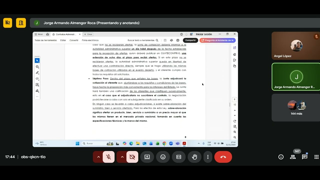 Administrative Law I Class #22 November 11, 2025 M.Sc. Jorge Almengor