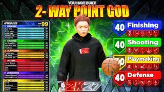 MOST OVERPOWERED COMP 6'7 DEMIGOD BUILD IN NBA 2K27