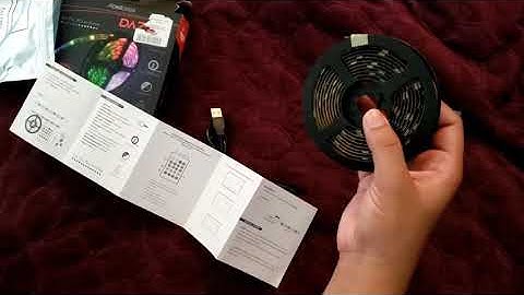 Music activated LED strip light | Acellories Dazzle Sound activated |