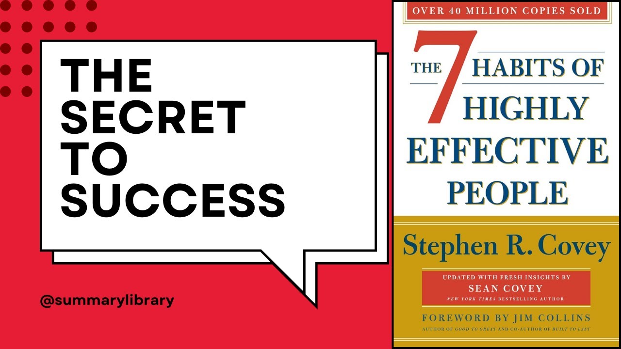 The Secret to Success: 7 Habits of Highly Effective People Summary ...