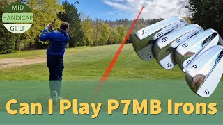 Can a mid handicap play P7MB blades?