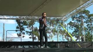 Brendan Singing at the 2014 "Take the Stage" Talent Competition at the Central Florida Fair